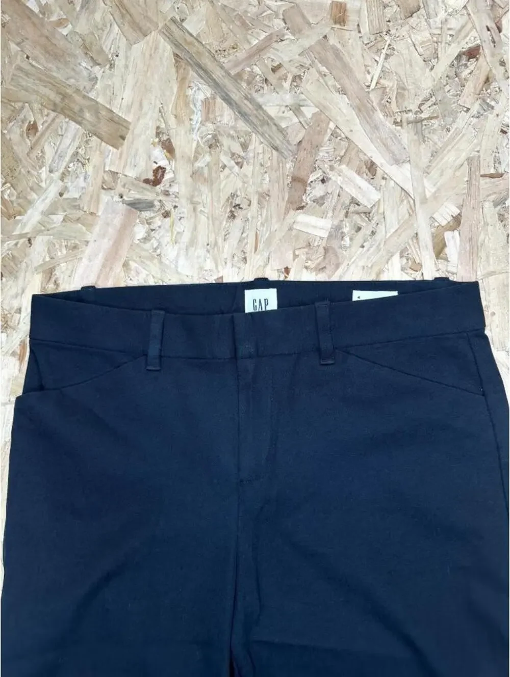 Gap Signature Skinny Ankle Pants Womens Size 4 Black Stretch Dress Casual